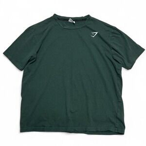 Gymshark‎ Men's T Shirt Green Size Large Gymwear Fitness Athleisure